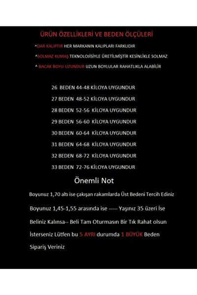 TRENDNATUREL Blugi cargo din Lycra albastru închis Mărimea pantalonilor Tabelul nostru este disponibil