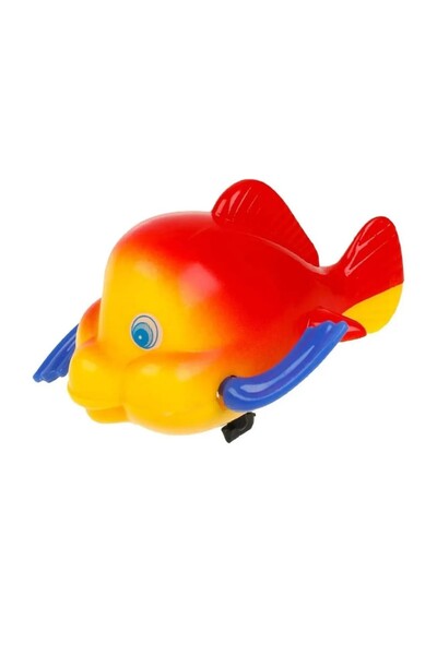 Ax Axentia 1 Adet Bebeklerin Banyo Arkadaşı Suda Yüzen Oyuncak Balık Kurmalı ...