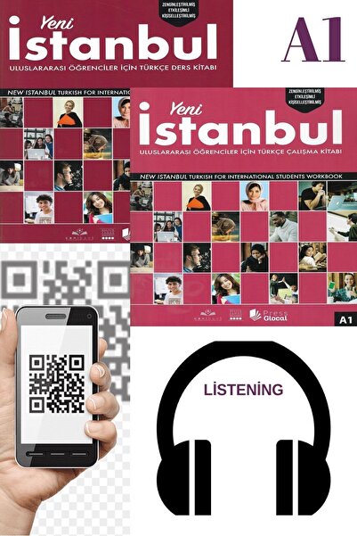Kültür Sanat Yayınları Istanbul 10'lutakım Ders Çalışma A1 Qr Kod Coursebook ...