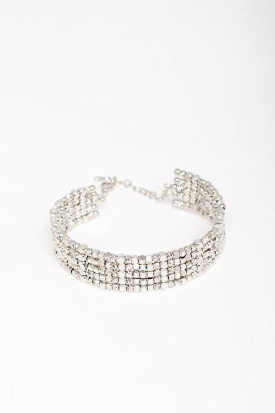 cicekartstudio سوار نسائي من الفولاذ المقاوم للصدأ - موديل أصفاد دوريكا