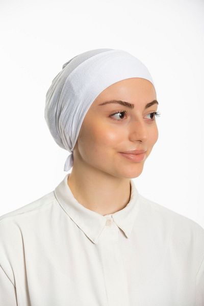 Modamelita Hijab Lycra seamless lycra inner bonnet tied at the back