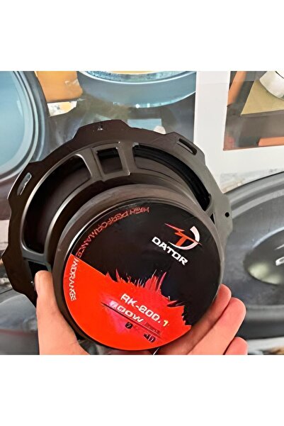 Genel Markalar RK-200.1 Dator 20 cm Kurşun Göbek Midrange