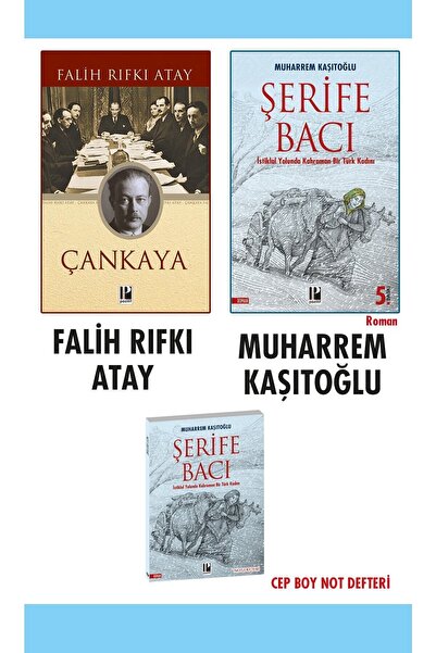 Pozitif Yayınları Çankaya-şerife Bacı 2 Kitap+not Defteri Hediye