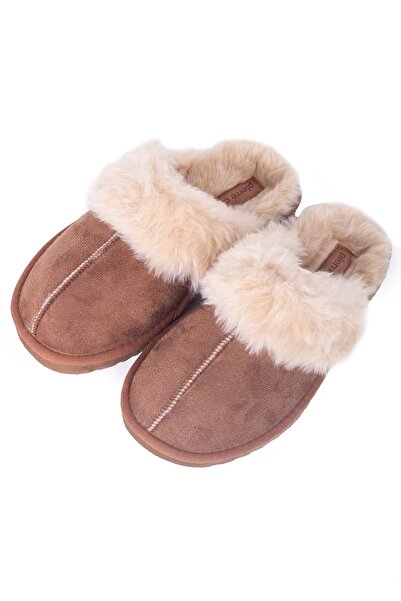 Pierre Cardin Kadın Tüylü kürklü felüş Terlik