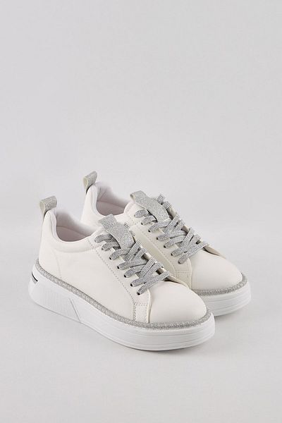Ayakkabı Delisiyim Thick Sole Finra Glitter Women's Sneaker Sports Shoes