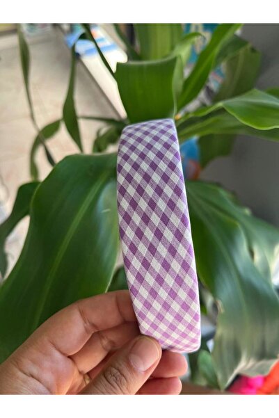 EyER Shoping Coroana pentru femei în carouri cu burete violet