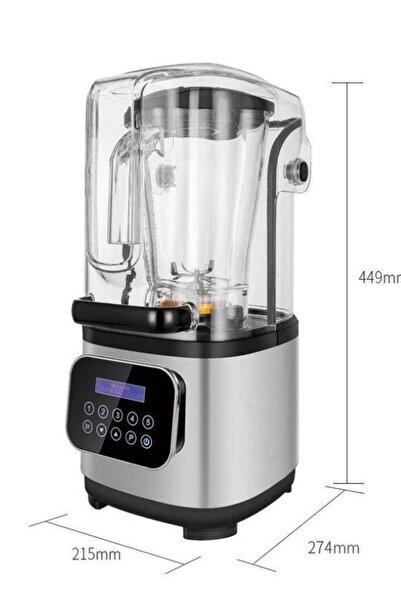 vosco Bar Blender Pro Kapaklı 2 Lt Buz Kırıcılı 2200w