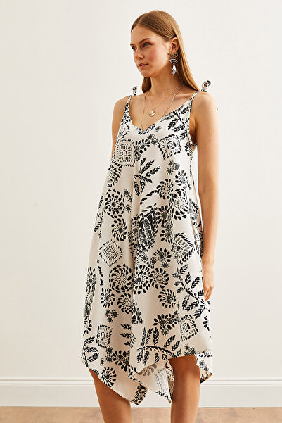 Olalook Black Viscose Women's Jumpsuit - Lace-up and Pocket, Strap Woven - TLM- 19000116