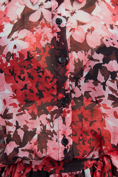 Trendyol Collection Chiffon Woven - Μαύρο Μίνι Φόρεμα, Ανοιγόμενη μέση, Φόδρα TWOAW24EL00841