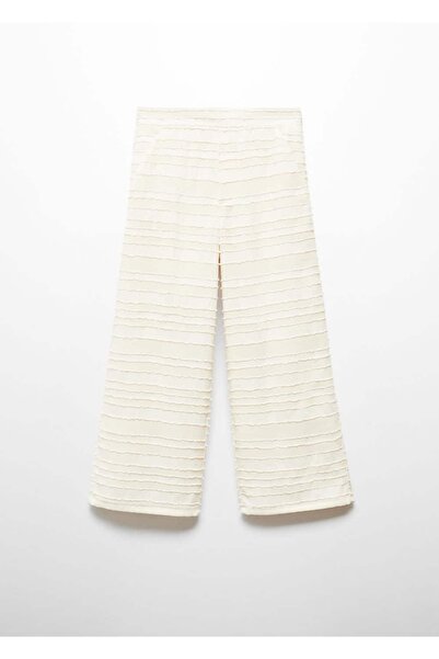 MANGO Kids Ecru Pants for Kids