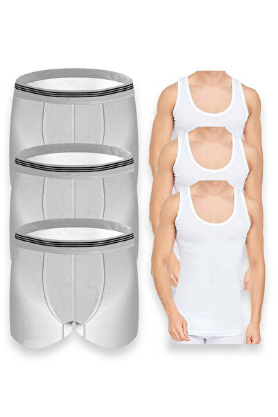 CENNETOĞLU Чоловічий 3 штуки Атлет 3 штуки Боксер Бавовняний комплект Спеціал...