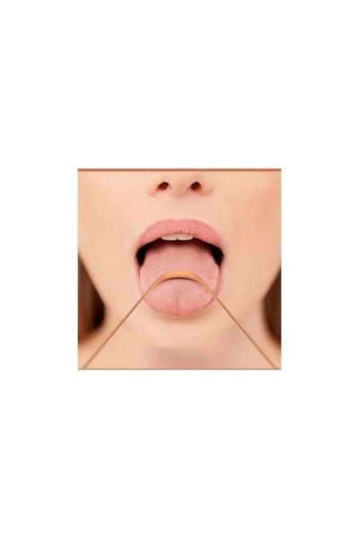 Home Tongue Cleaner Copper Mouth Brush - Tongue Plaque Scraper, Oil Pulling Oil Pulling