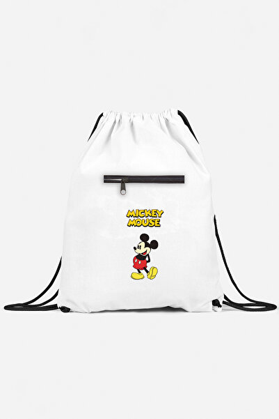 herotasarım Αθλητικό σακίδιο πλάτης Μίκυ Μάους με τσέπες bll4724