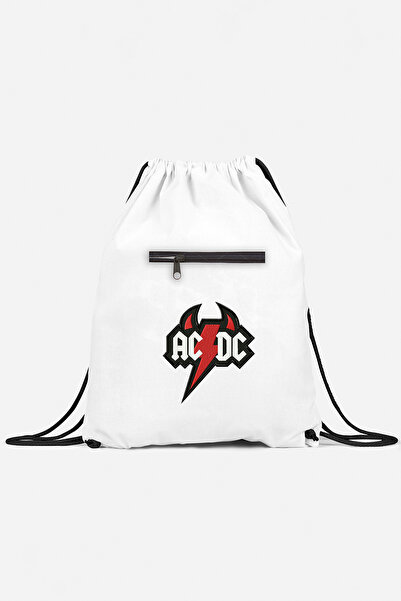 herotasarım Αθλητικό σακίδιο πλάτης ACDC με τσέπες - Μοντέλο bll4659