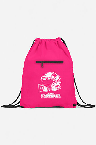 herotasarım حقيبة ظهر رياضية لكرة القدم الأمريكية - مع جيب، bll4732