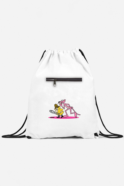 herotasarım Pink Panther Patterned Sports Backpack - Pocketed bll4862