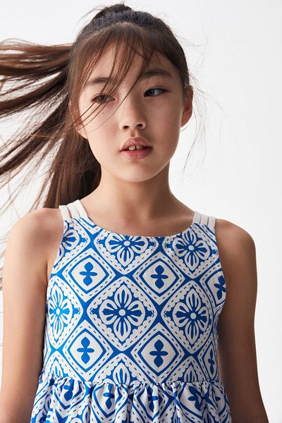 nk kids 76302 Rochie de fetiță albastră Barcelona
