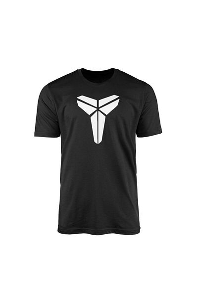 NSJ SPORTIVE Kobe Logo Unisex Black T-shirt