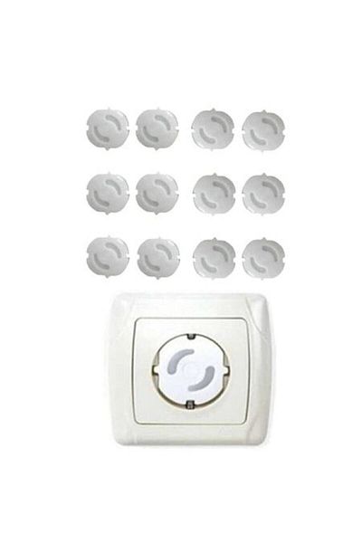 Bebibebek Minisium Baby Child Socket Safety Socket Cover 12 Pieces