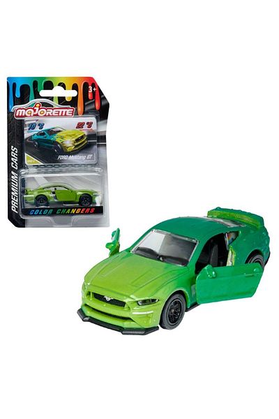Majorette Color Changers Premium Cars Ford Mustang Gt