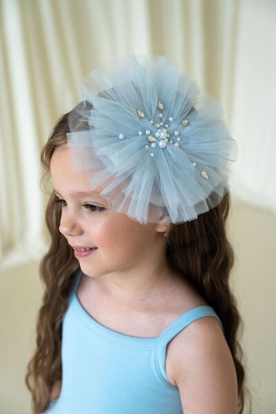 Mini Celebrities Large Embroidered Clip Buckle