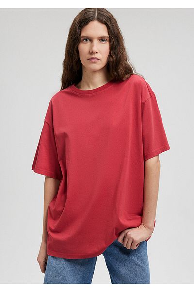 Mavi Red Basic T-Shirt Oversize / Wide Cut 1610317-70390