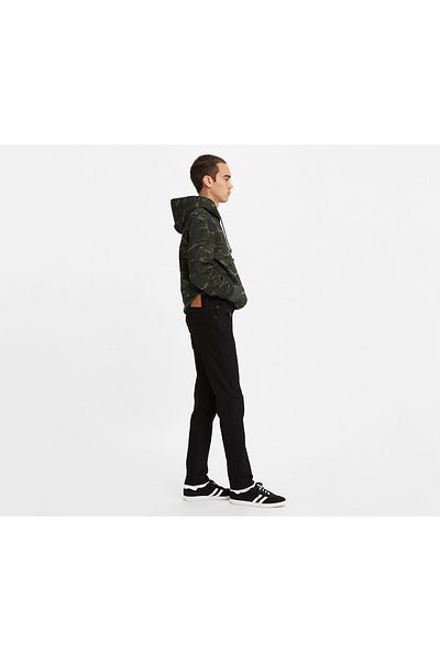 Levi's Ανδρικό τζιν παντελόνι 512™ Slim Taper - Μαύρο φύλλο