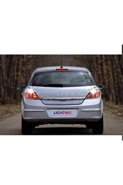 LIGHTNIX Opel Astra H İçin Premium Geri Vites LED Ampul P21W - Yüksek Parlakl...