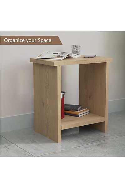 Mahmayi Modern Versatile Nightstand - Ample Storage, Easy Assembly, Lightweight - Light Imperia