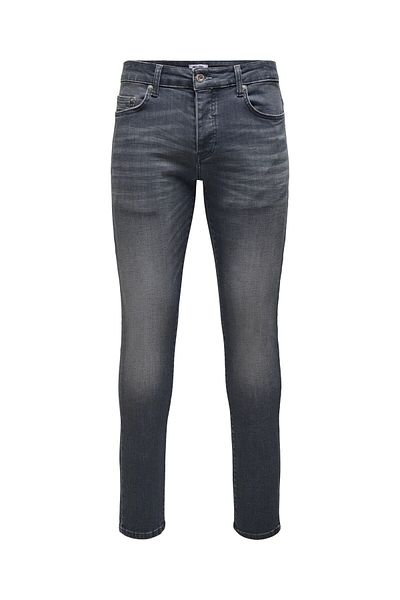 Only & Sons Slim Fit Jeans Onsloom Niedrige Taille Slim Fit Jeans