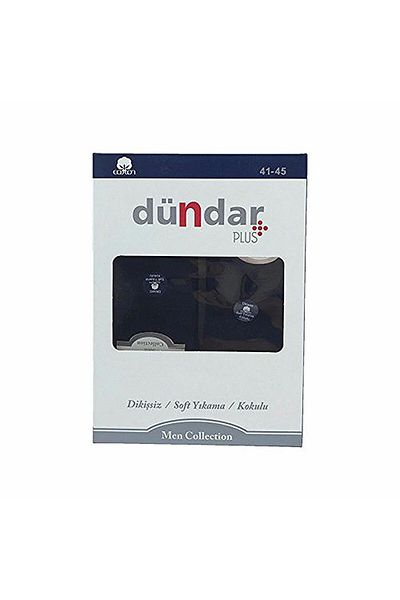 Dündar 6 τεμάχια Unisex μποτάκια χωρίς ραφή Cotton Plus κάλτσες