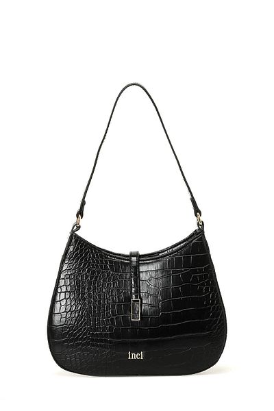 İnci Inci Alias 4Pr Women's Black Shoulder Bag