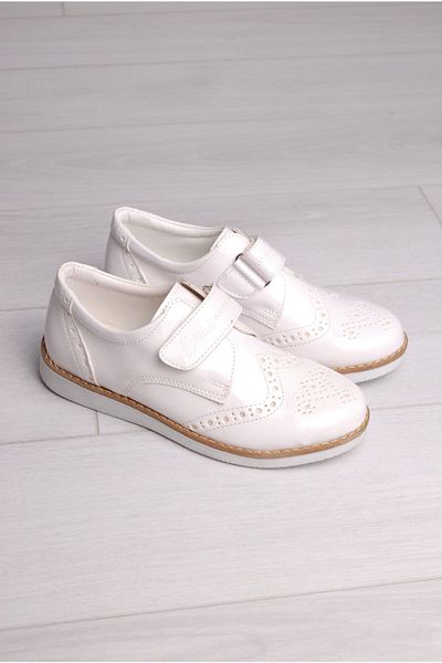 Rıdvan Çelik White Patent Leather Boy CircumciSion and ClaSSic ShoeS