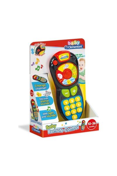 CLEMENTONI 17180 Baby Clementoni Uzaktan Kumanda- Ilk Aktiviteler