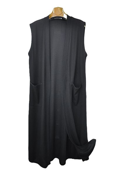 elma abone New Season Knitted Long Vest