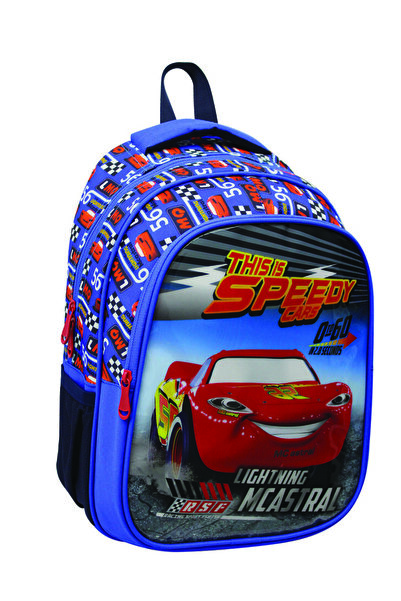 ASTRAL Kids İlkokul Çantası Beslenmeli Cartoon Mavi 04350 3502