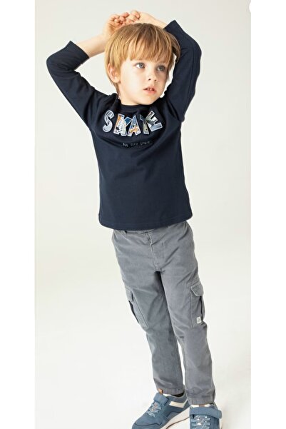 MAYORAL Tricou cu mânecă lungă pentru băiat, cu relief tricou