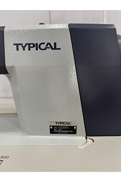 Typical 6901 Otomatik Düz Dikiş Makinesi Step Motorlu Sanayi Tipi