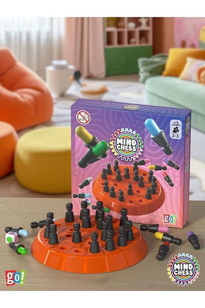 Go Toys Mind Chess - Memory and Mind Development Game with Colors