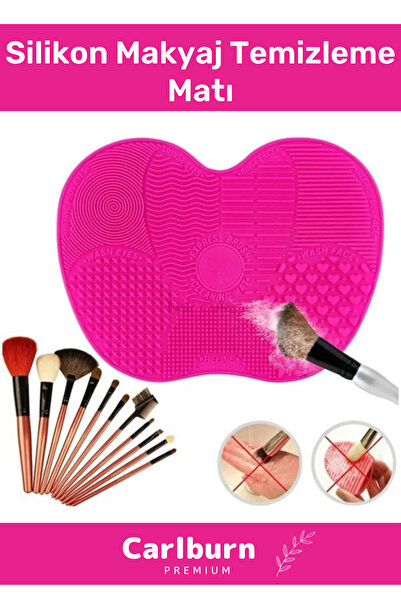 Carlburn Özel Üretim Pratik Yıkanabilir Kurutulabilir Silikon Makyaj Fırçası ...