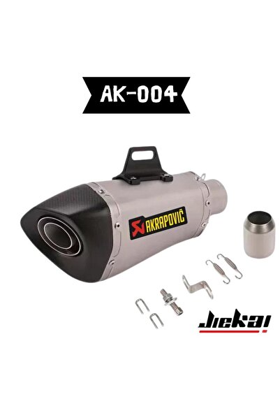 JİEKAİ Motosiklet SUSTURUCULU  EGZOZ APARATLARI MEVCUT KARBON KAPAK  AK-004