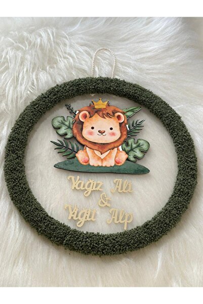 Karudesignn زخرفة باب بلكسي ملفوفة مقاس 30 سم