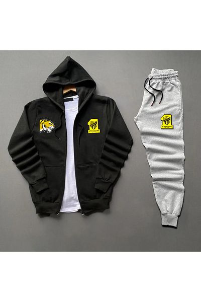 Pisa Art Al-ittihad Saudi Arabia Full Zip SwEat-swEatpants Combo - Child and Adult