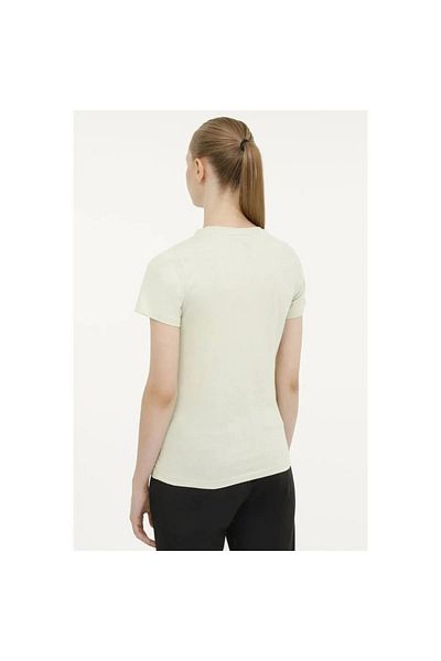 lumberjack Tricou cu mânecă scurtă pentru femei bej - W-CT122 C NECK 4FX 101503782
