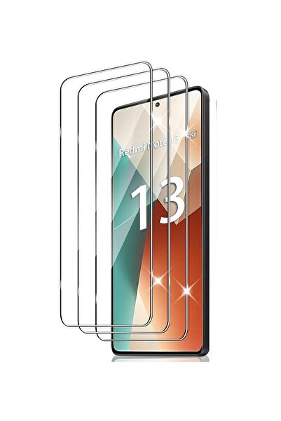 aheaks Xiaomi Redmi Note 13 Uyumlu Darbe Emici Nano Ekran Koruyucu Kırılmaz Cam
