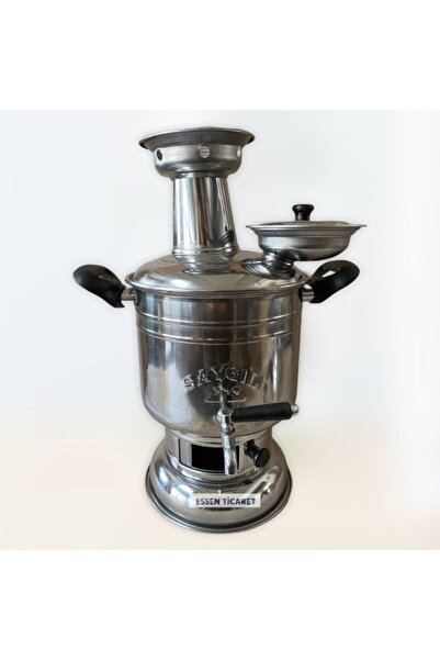 SAYGILI 5 Litre Paslanmaz Krom Semaver