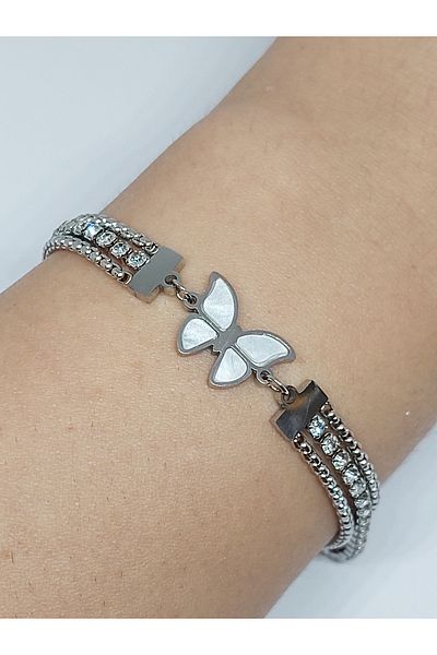 RoseCo00 Women's Steel Bracelet