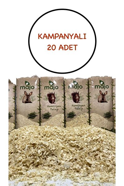 Majo 20'li 15lt Tavşan Ginepig Hamster Talaşı Kampanya Paket