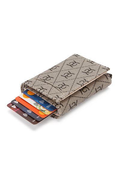 NEWISH POLO ACCESSORIES Πορτοφόλι Unisex Automatic Sled Aluminium - Μηχανισμός, Προστασία RFID, Θήκη κάρτας (7CMX10CM)