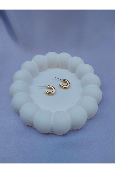 Alexis Carrel Women's Mini Half Hoop Earrings